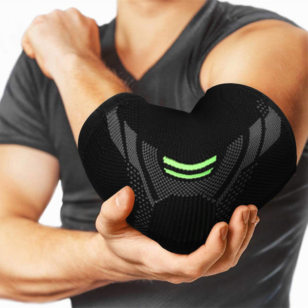 1 PCS Elbow Brace Compression Support Elbow Sleeve Pad for Tendonitis Tennis Basketball Volleyball Elbow Protector Reduce Pain - Gifts for You 'n Me