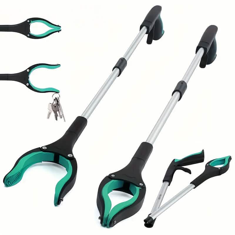 Heavy-Duty Steel Folding Trash Picker – 32