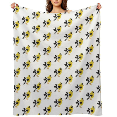 Goldfinch Anti-pilling Throw Blanket