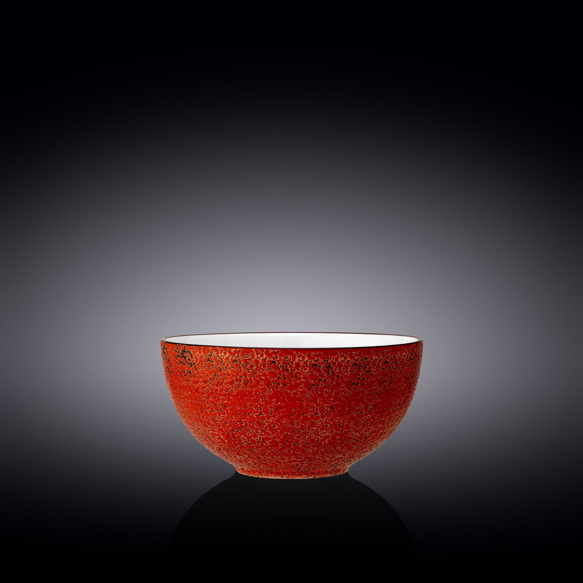 Red Porcelain Bowl 6.5
