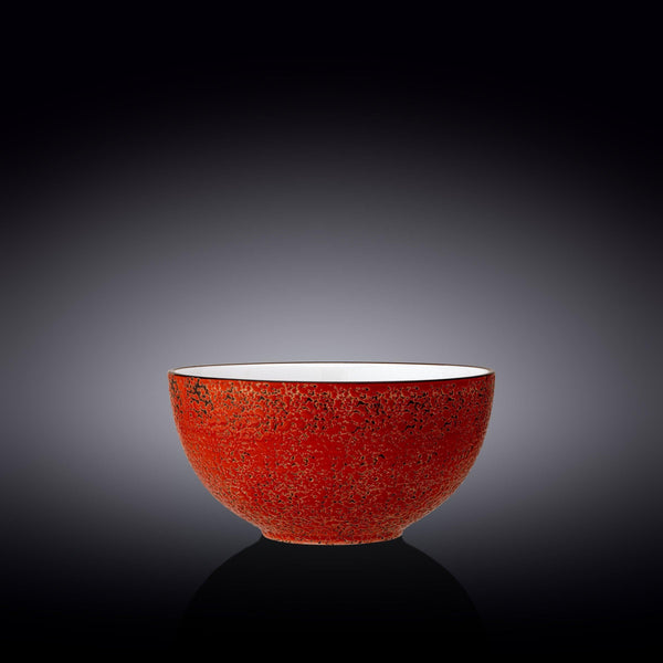 Red Porcelain Deep Bowl 7.5