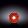 Red Porcelain Saucer 4.5