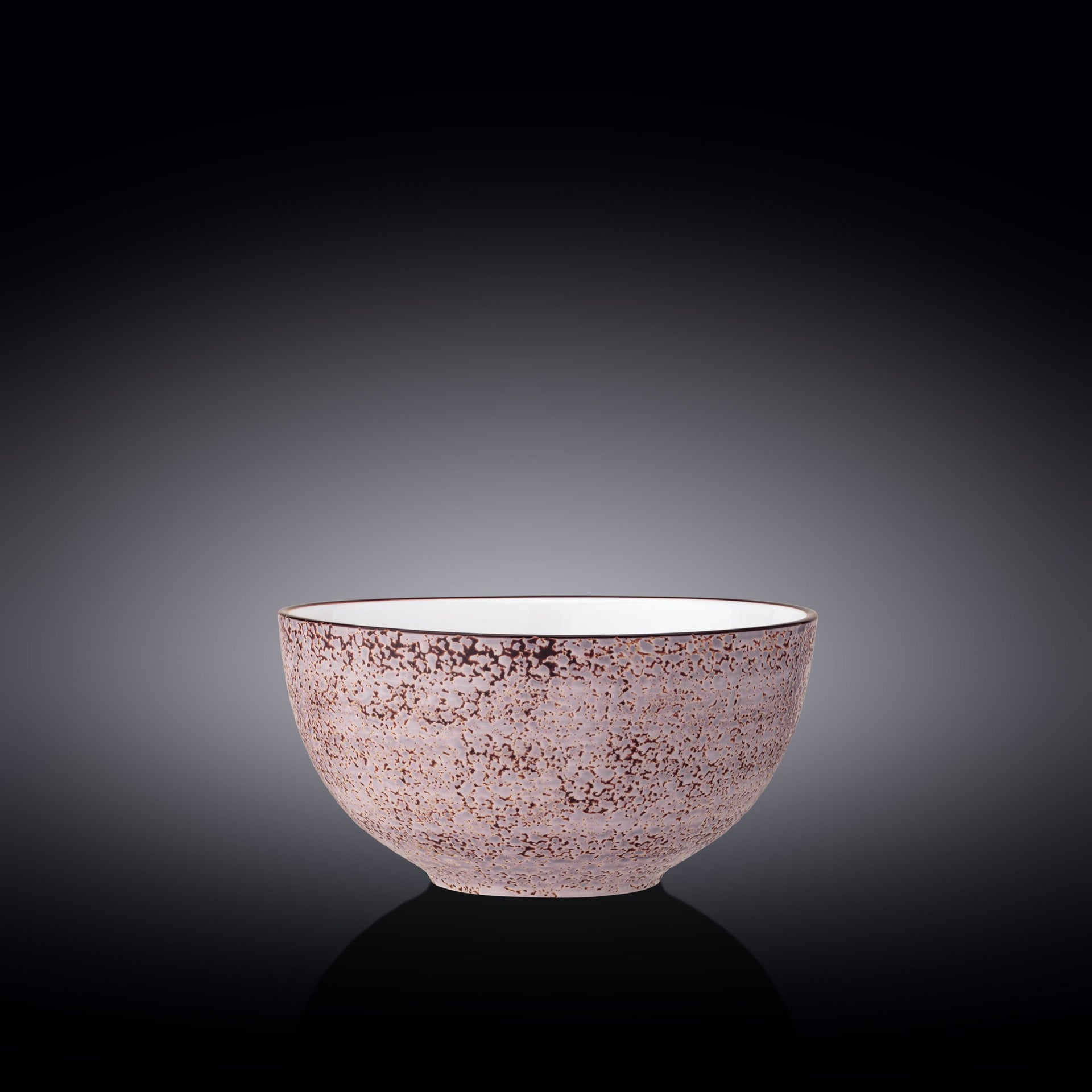 Violet / Lavender Porcelain Deep Bowl 7.5