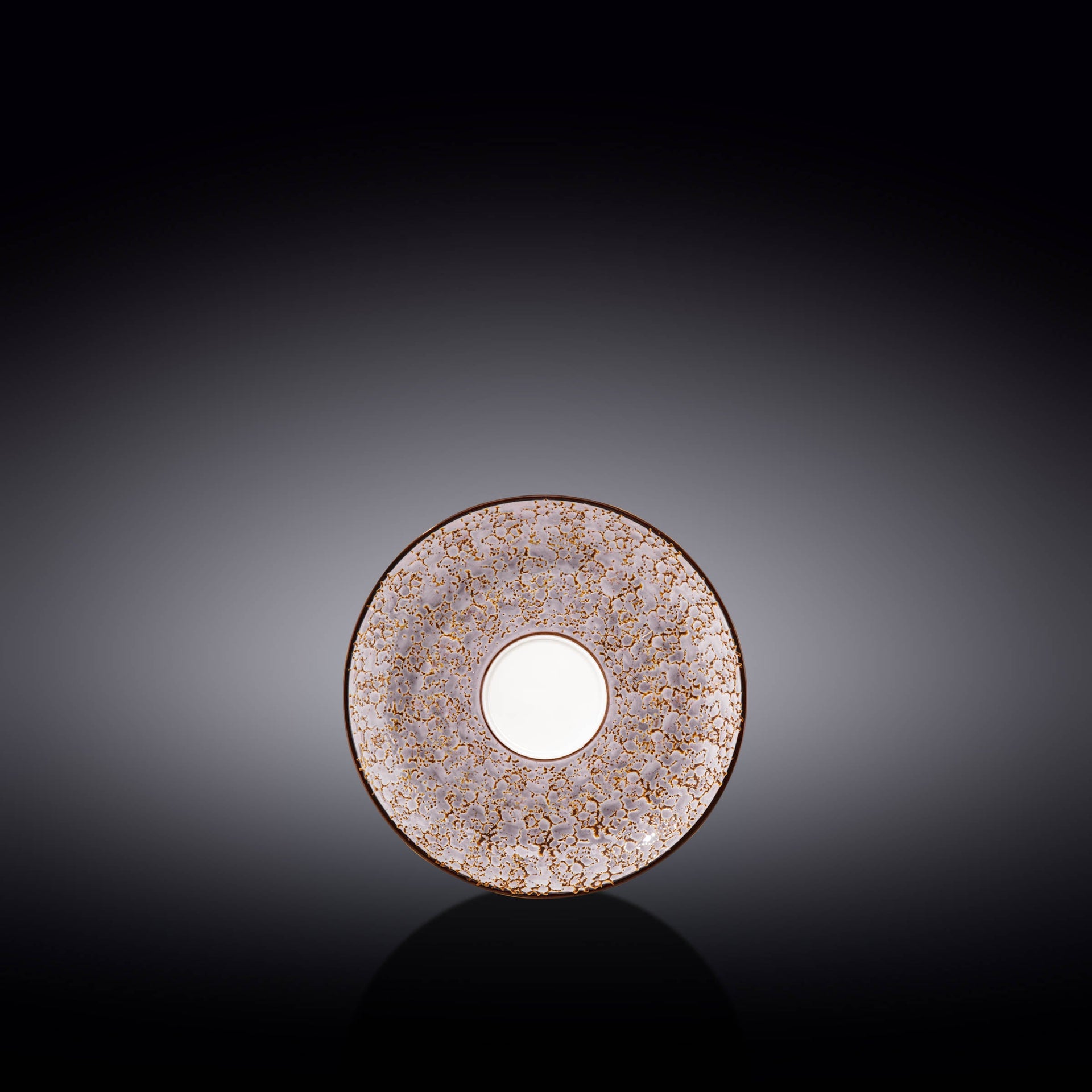 Violet / Lavender Porcelain Saucer 4.5