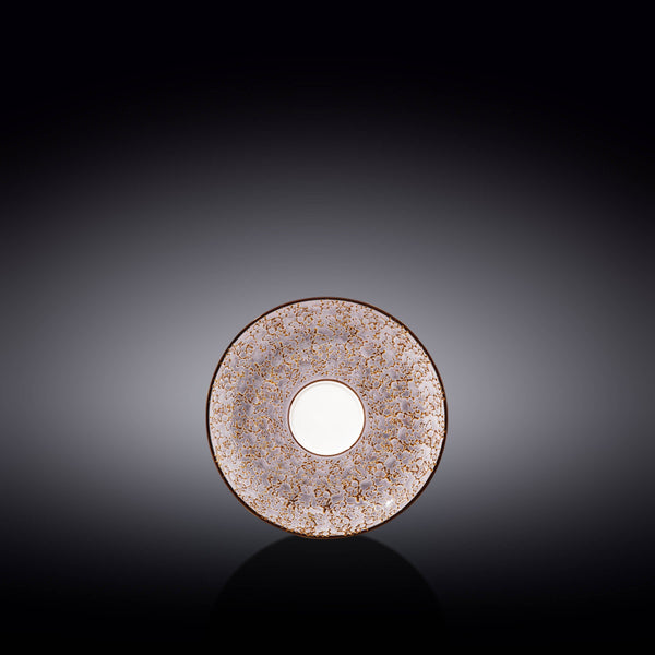 Violet / Lavender Porcelain Saucer 4.5