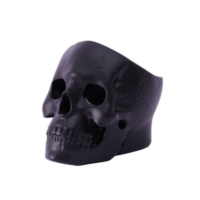 Hollow skull candle holder desktop storage ornament