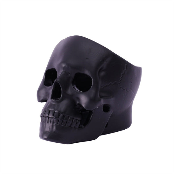 Hollow skull candle holder desktop storage ornament
