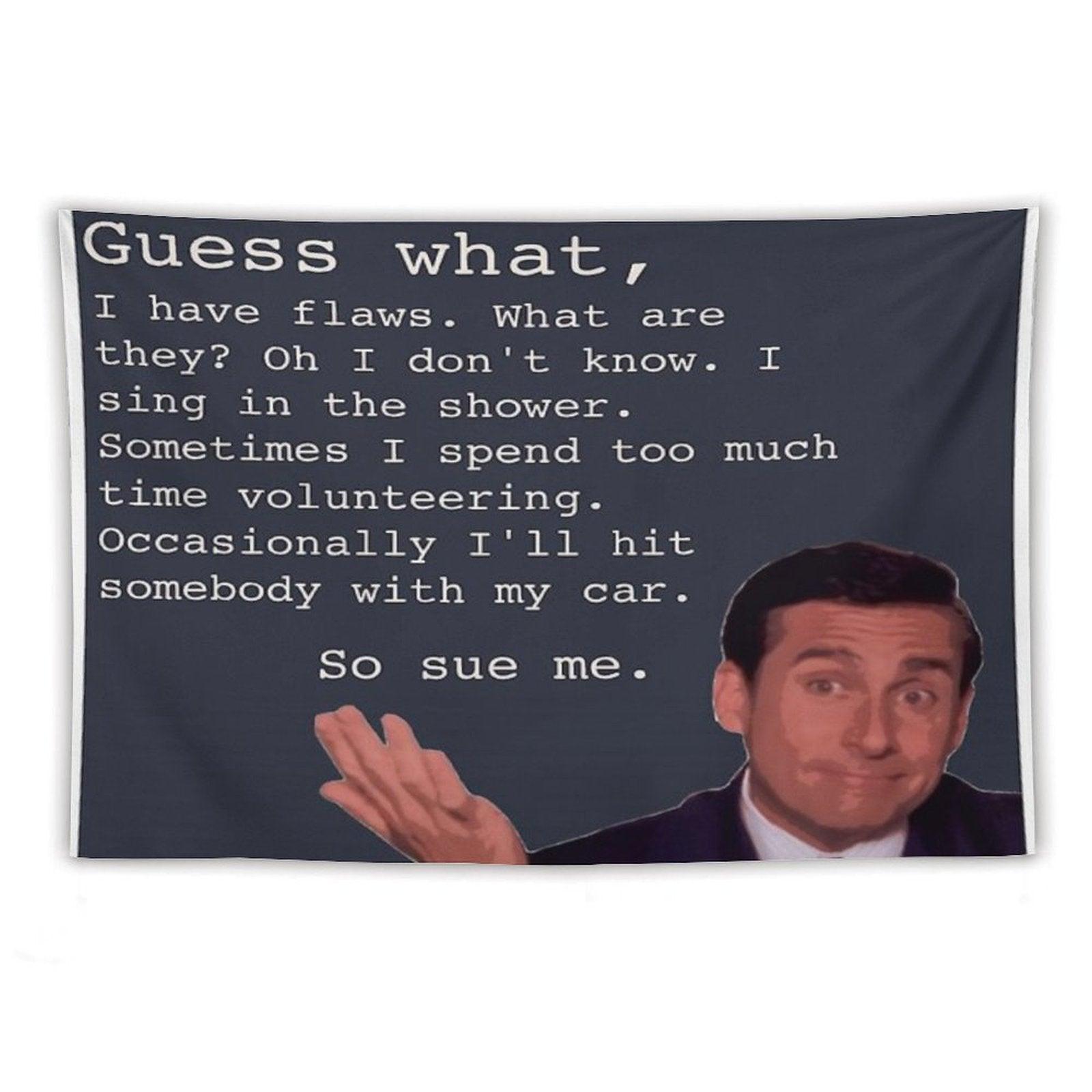 Michael Scott Quotes Tapestry