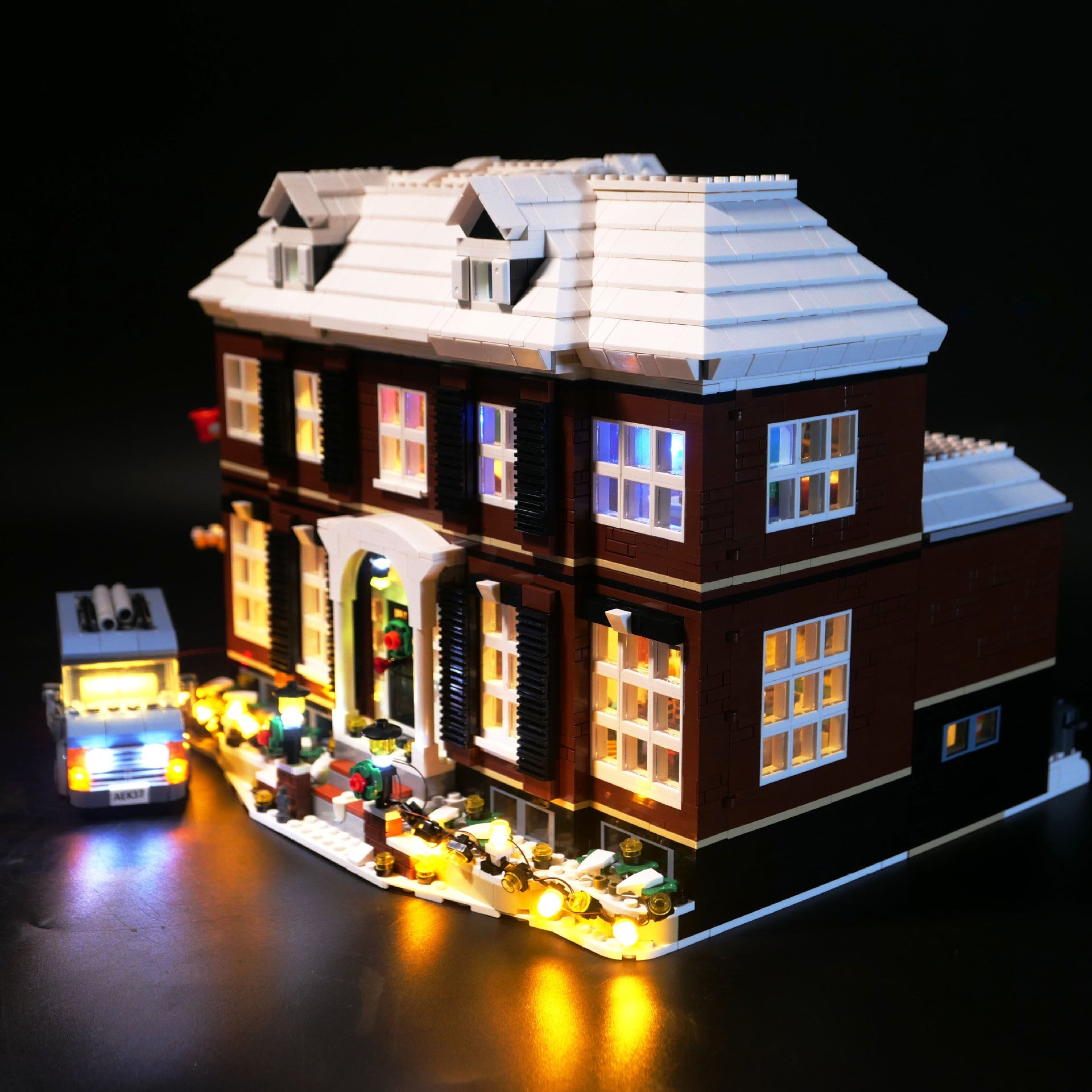 DIY building block lighting compatible with LEGO 21330 Little Home IDEAS building block remote control version LED lighting
