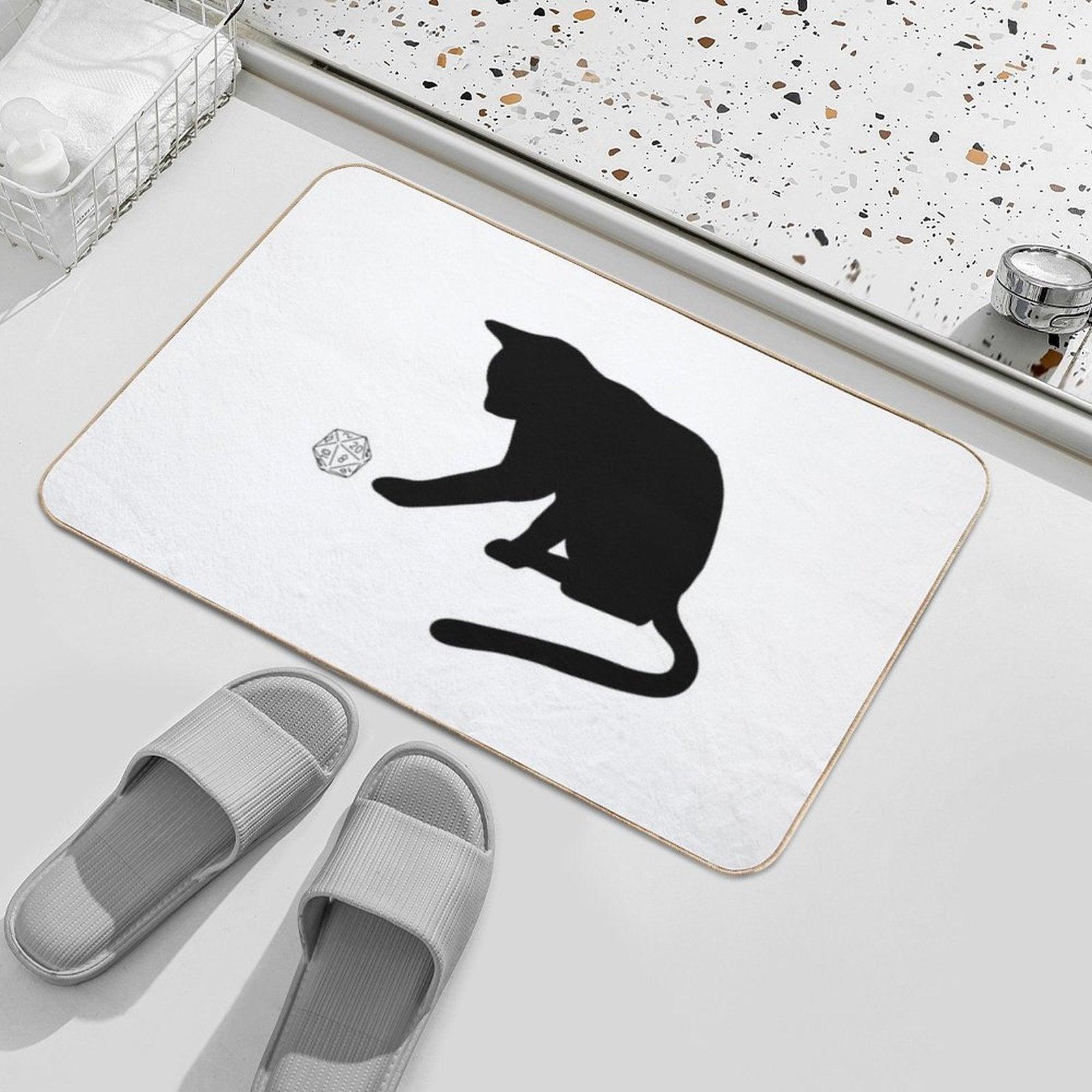 D20 Cat Bath Mat