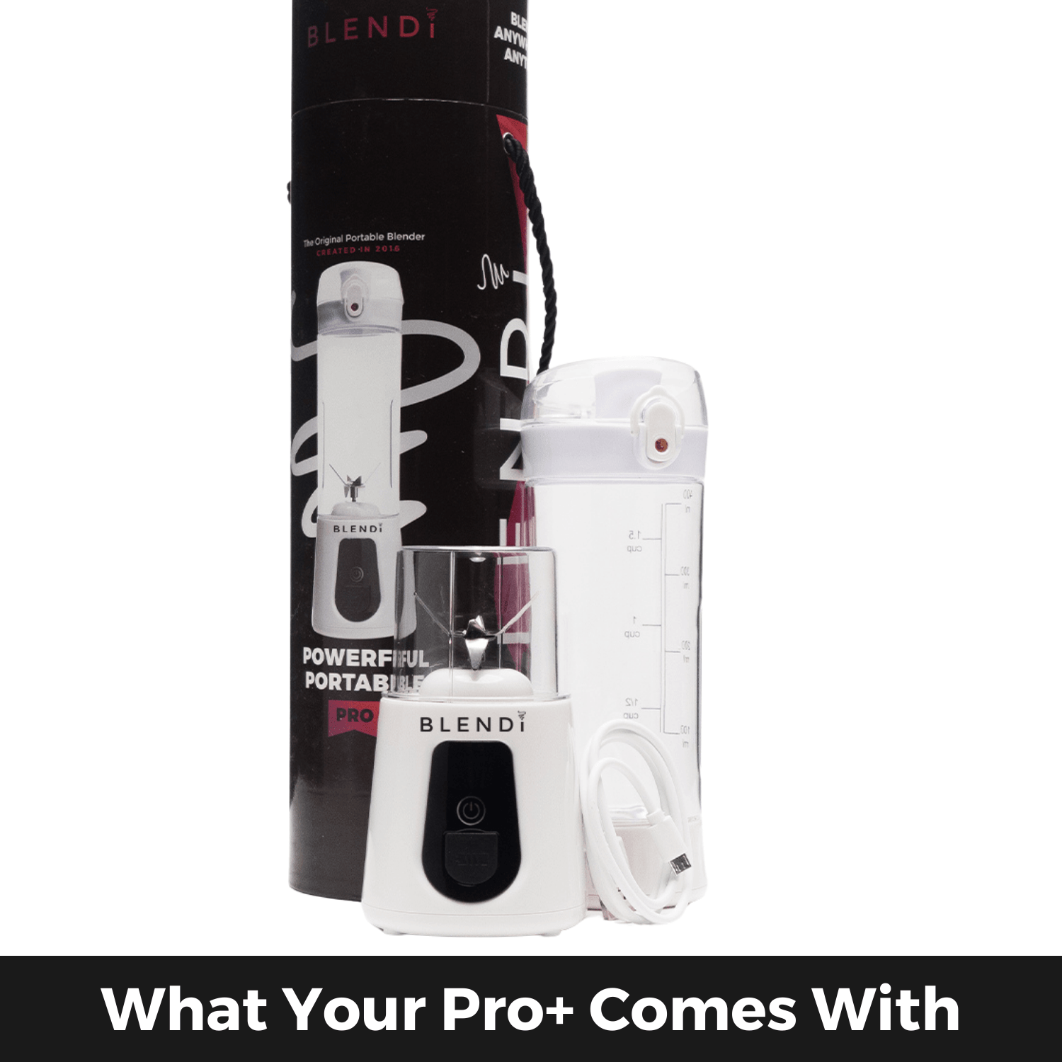 Pro+ Ice Crushing Portable Blender (17oz)