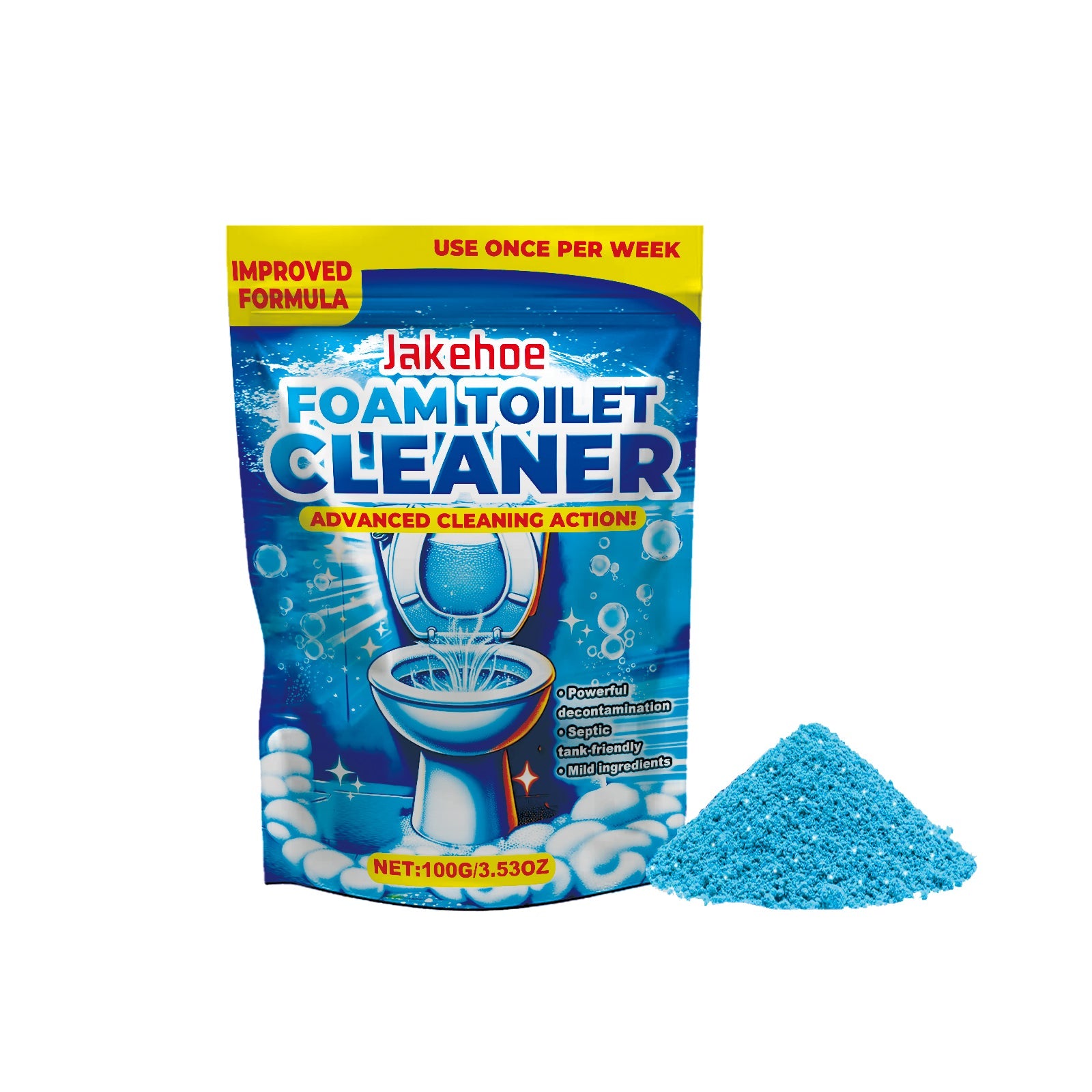 Foam Toilet Cleaner, Toilet Toilet Cleaner Decontamination Clean Household Deodorant Toilet Cleaner
