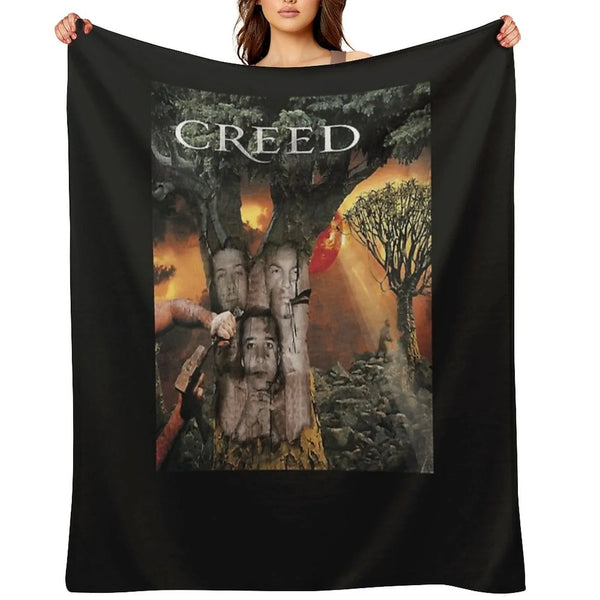 Creed Weathered Throw Blanket