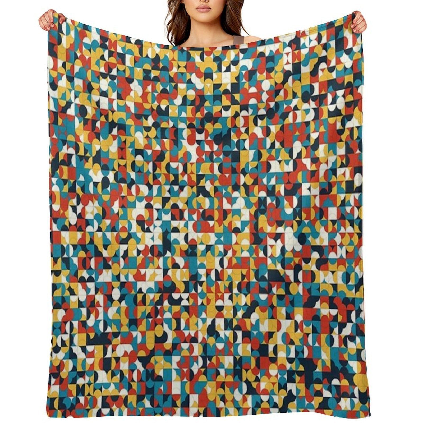 Pattern 003 6 Sustainable Throw Blanket