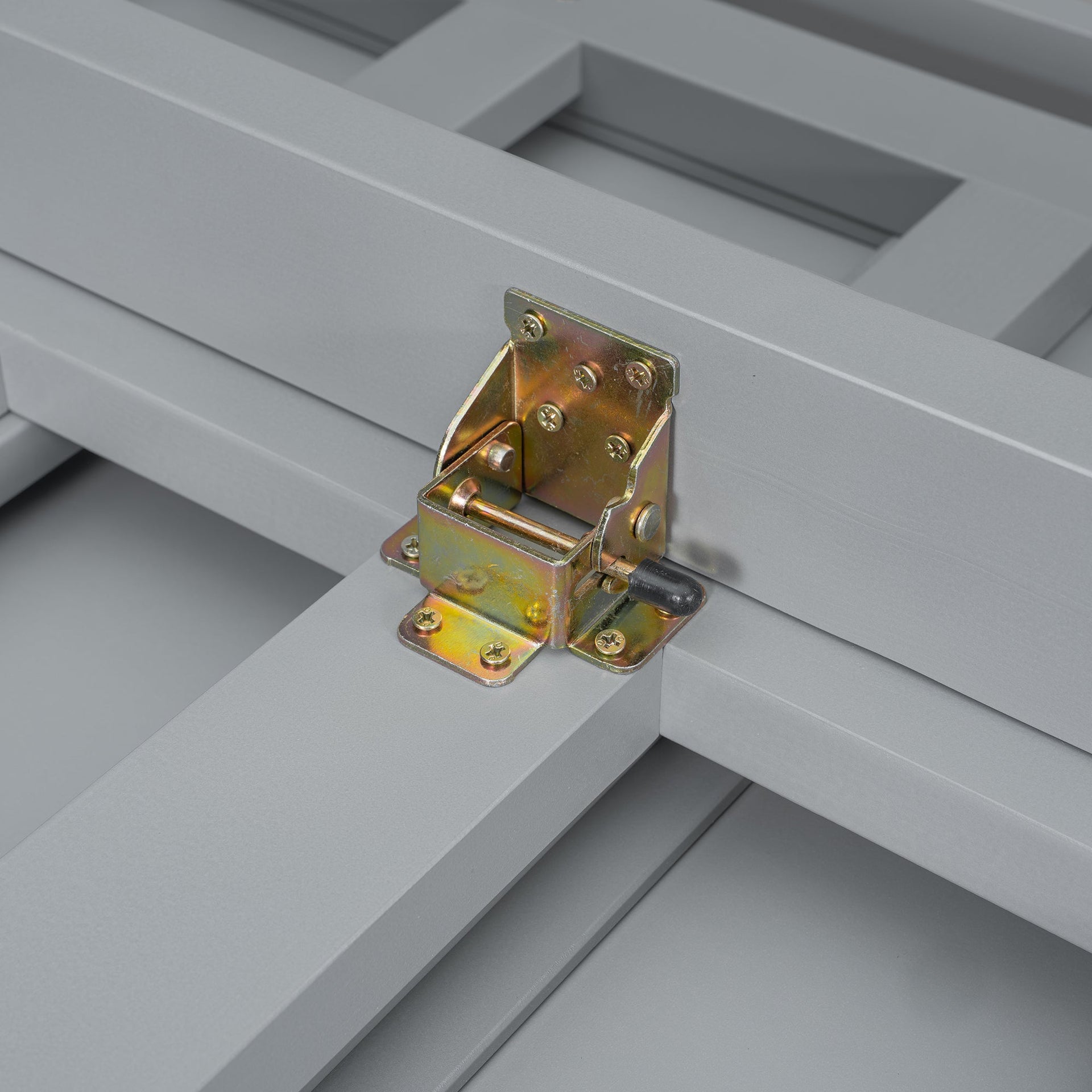 Queen Size Murphy Bed, Gray