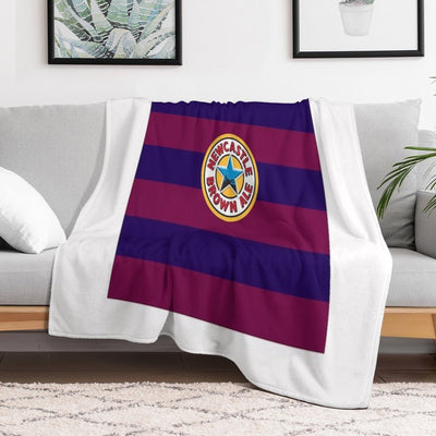 Newcastle Vintage 1996 Away Football Shirt Retro Quick-dry Throw Blanket