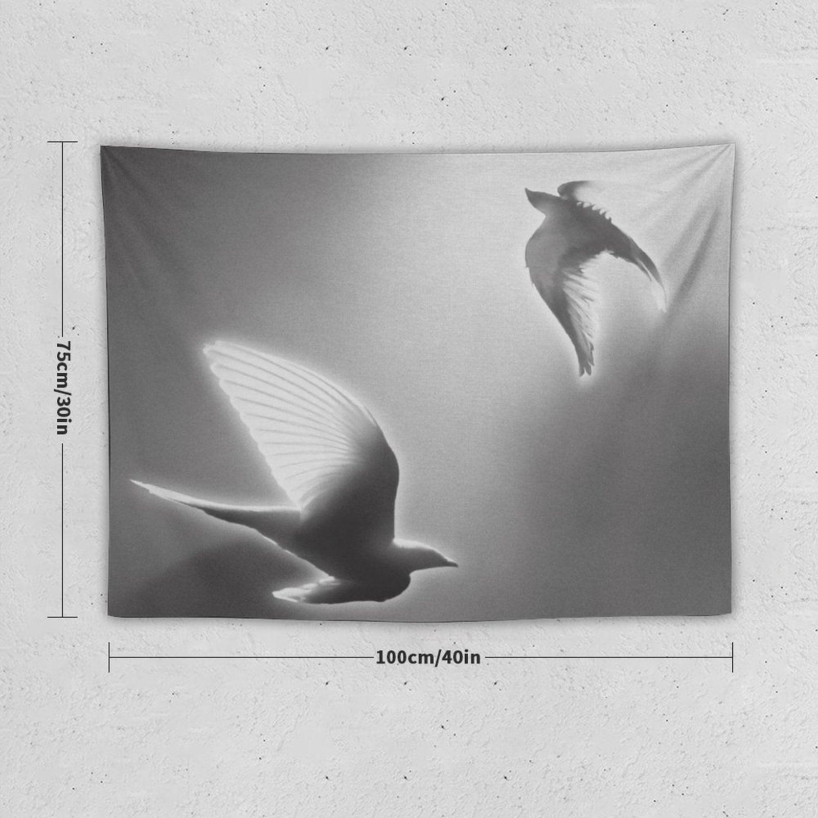 Doves, ‘25 on Blank Canvas Tapestry