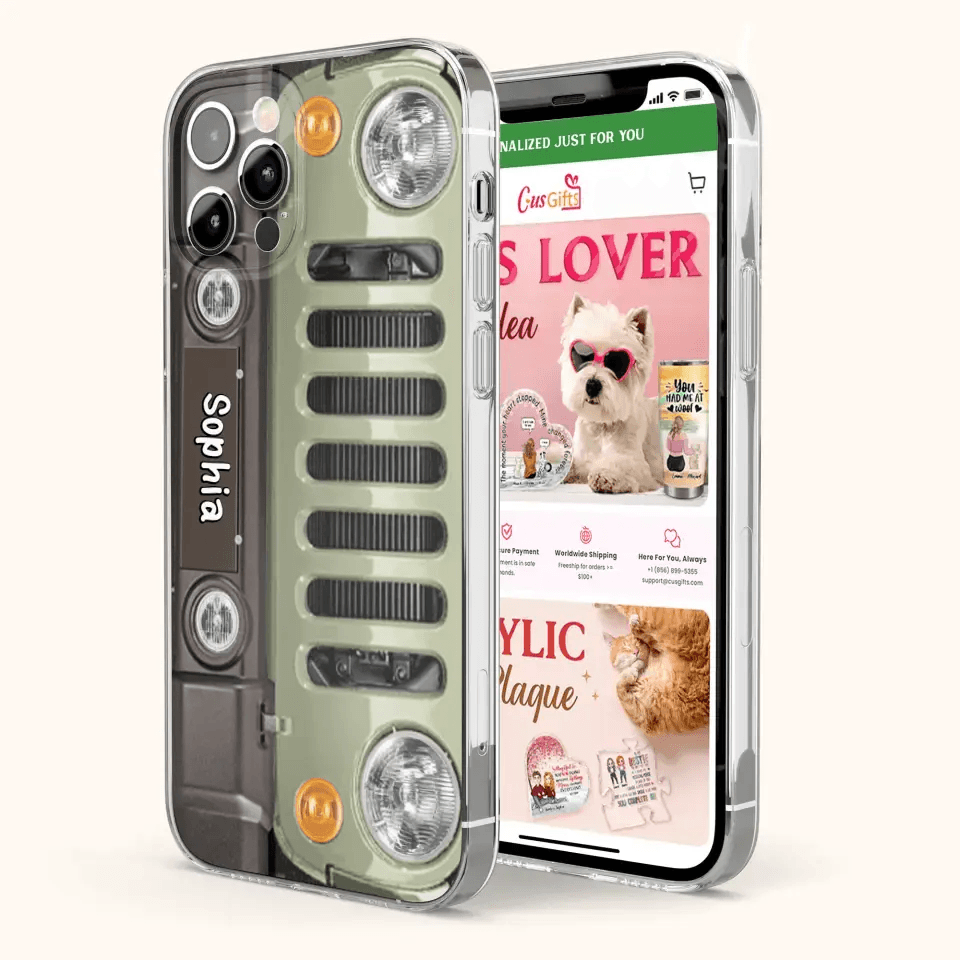 Personalized Phone Case - Off-road Car Phone Case For iPhone, Samsung and Xiaomi