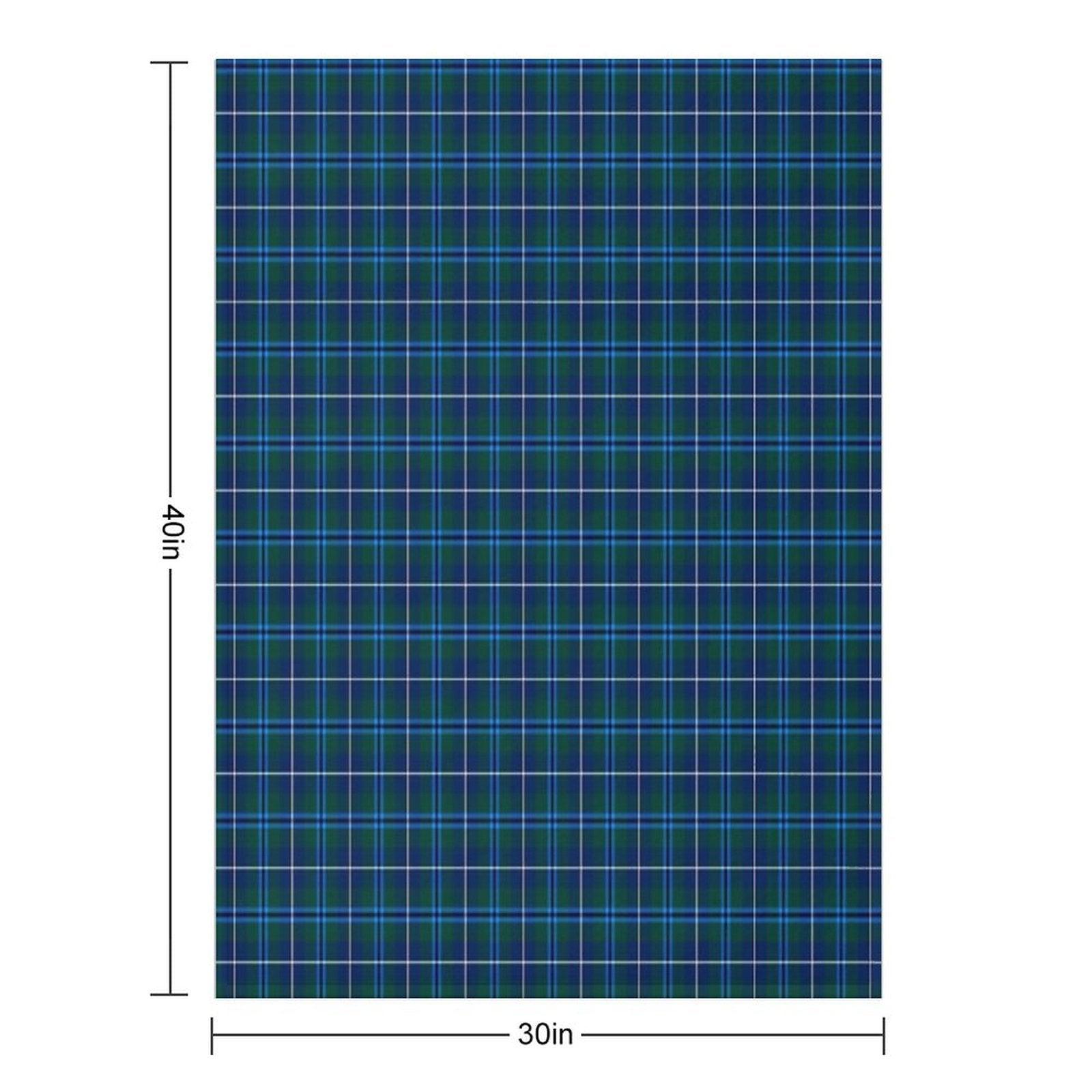 Clan Douglas Tartan Throw Blanket