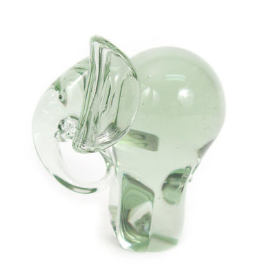 Recycled Glass Elephant