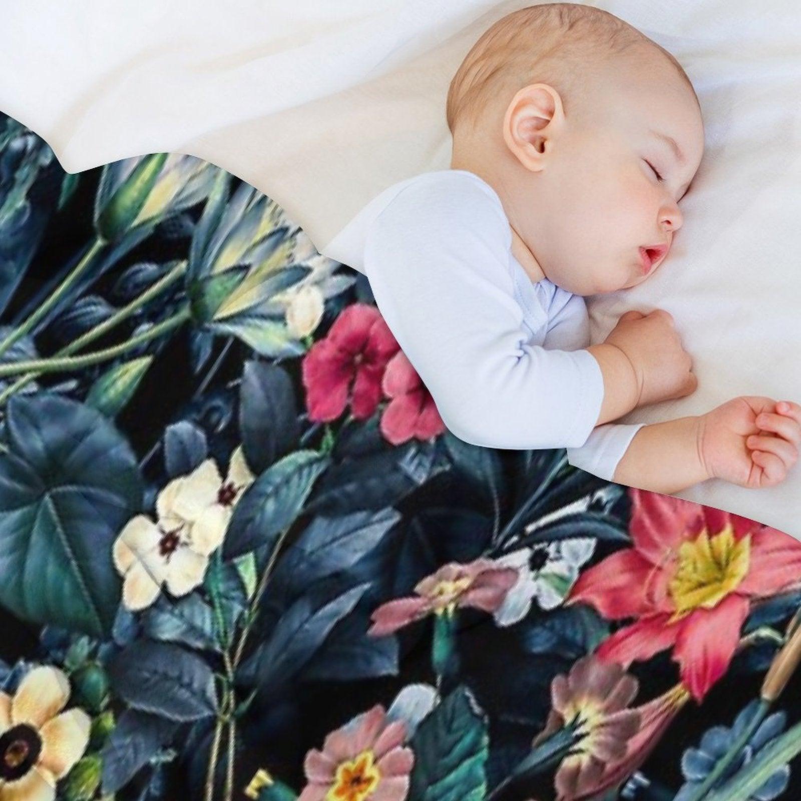 Exotic Garden Throw Blanket