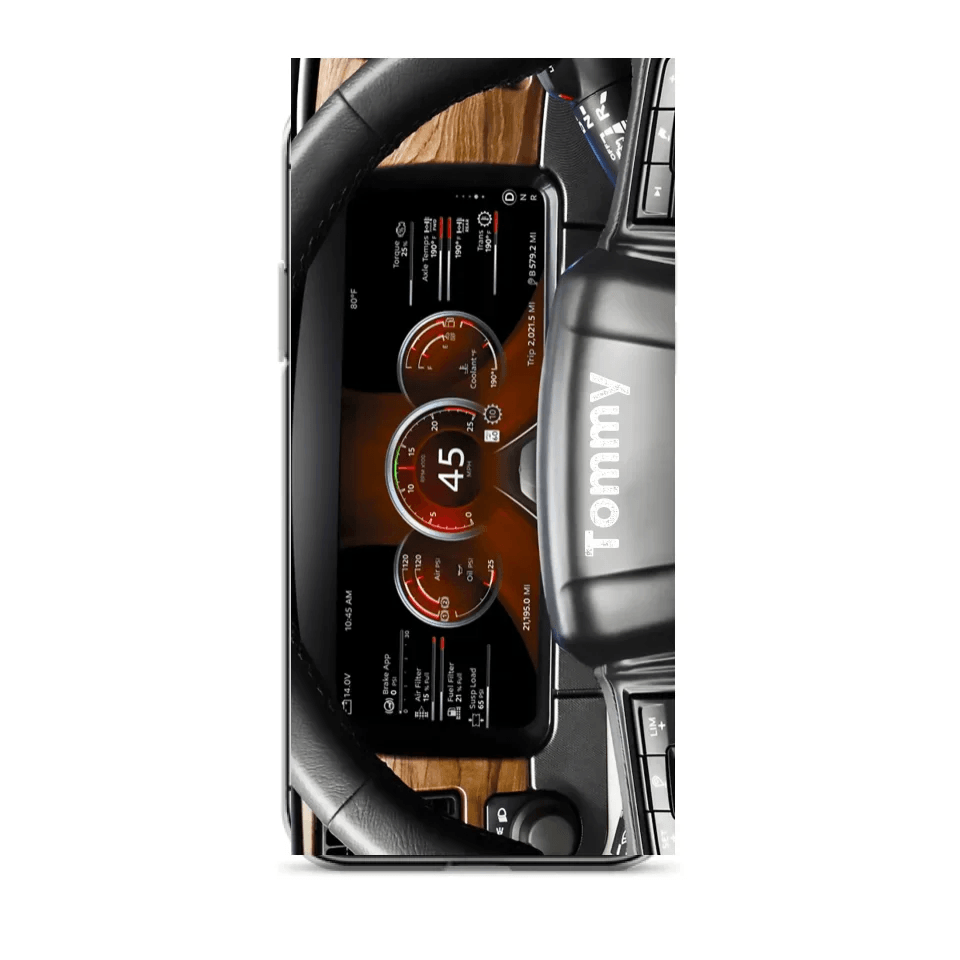 Personalized Truck Dashboard Phone Case - Case For Iphone, Samsung and Xiaomi - 6D8KY1