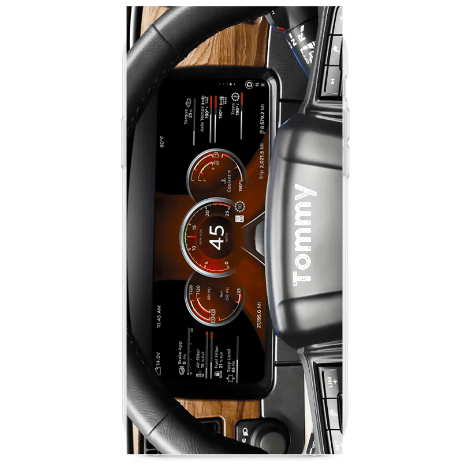 Personalized Truck Dashboard Phone Case - Case For Iphone, Samsung and Xiaomi - 6D8KY1