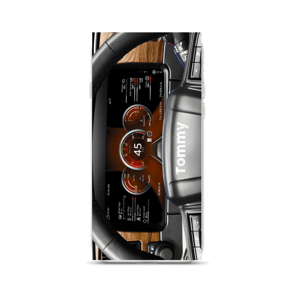 Personalized Truck Dashboard Phone Case - Case For Iphone, Samsung and Xiaomi - 6D8KY1