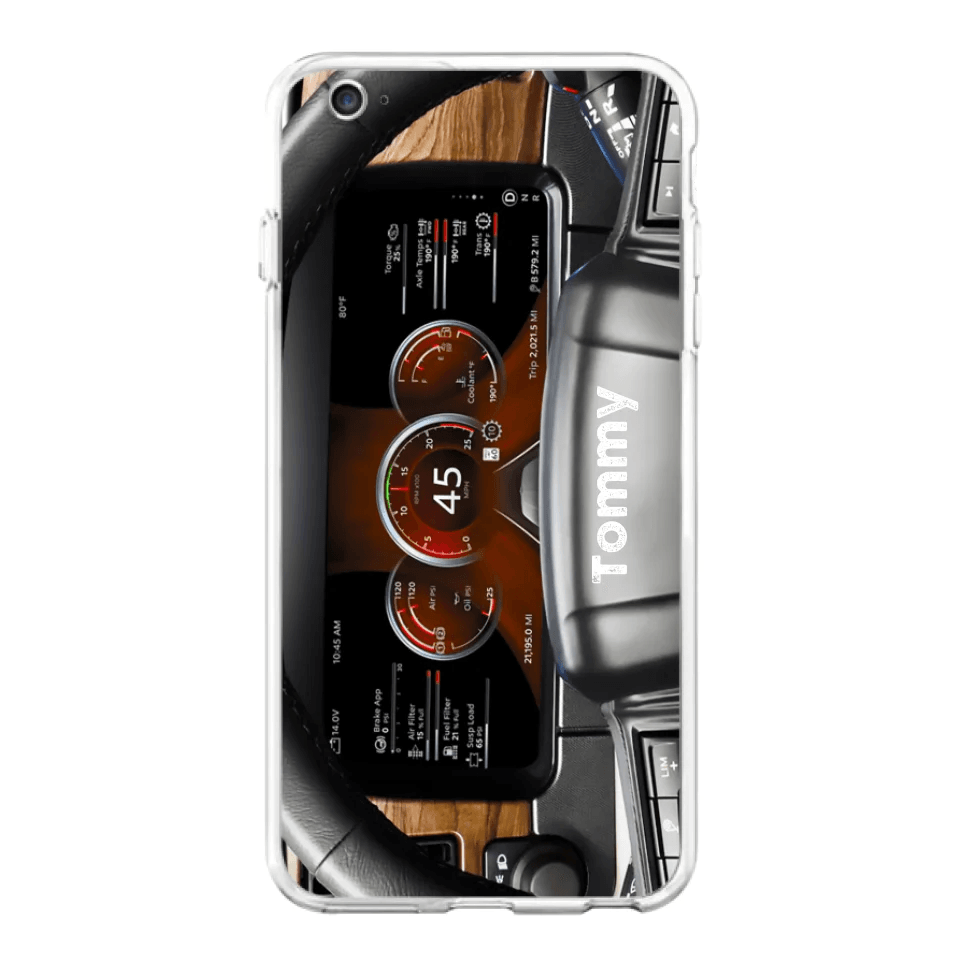 Personalized Truck Dashboard Phone Case - Case For Iphone, Samsung and Xiaomi - 6D8KY1