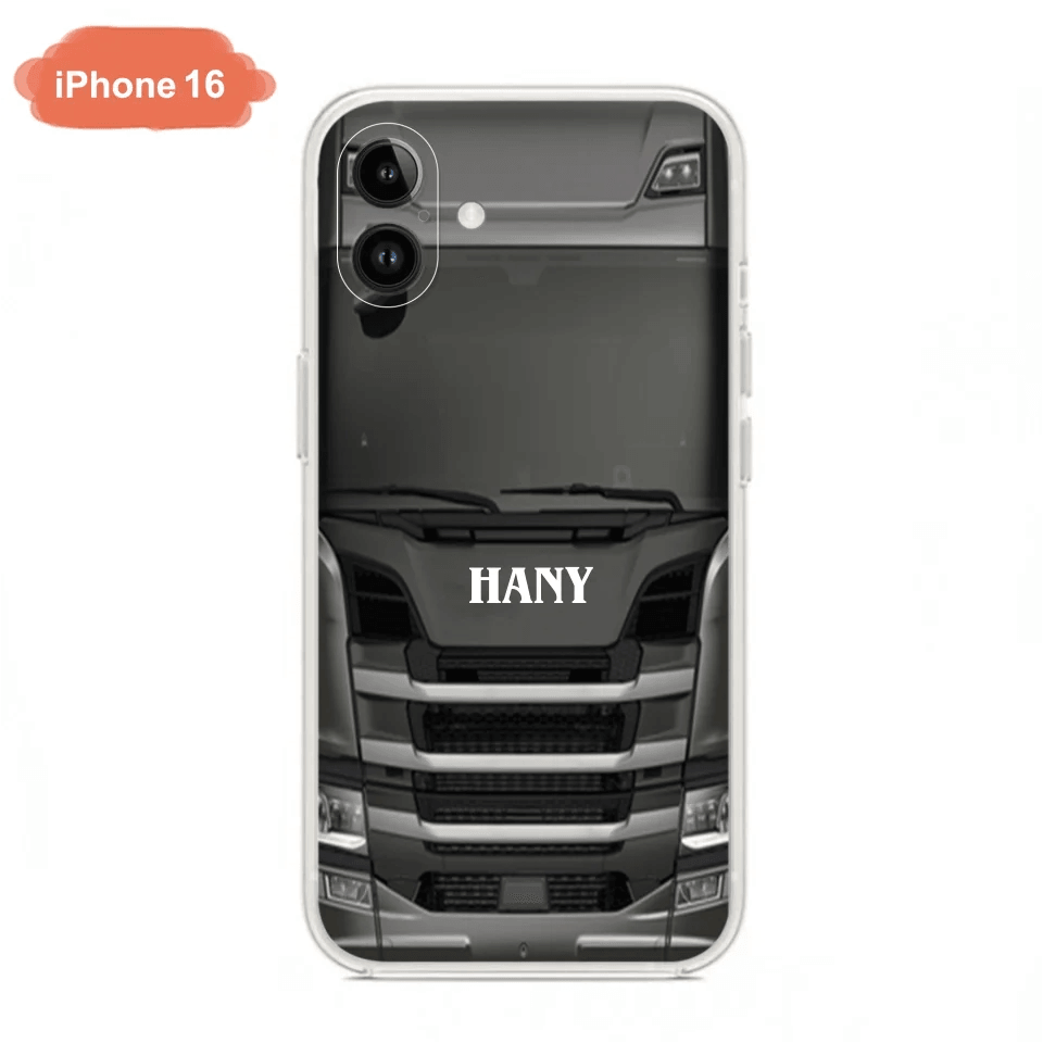 Personalized Heavy Truck Phone Case - Gift Idea For Truckers - Case For iPhone, Samsung and Xiaomi - PGS2ML