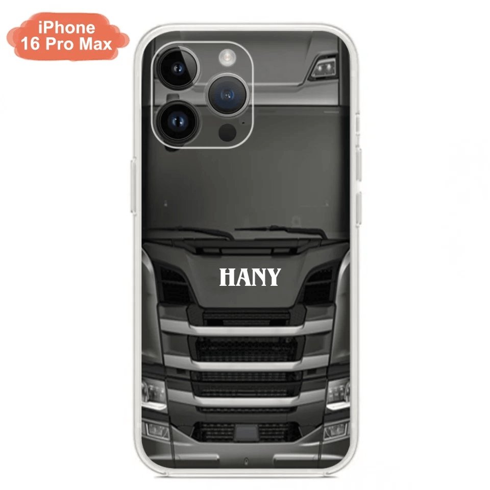 Personalized Heavy Truck Phone Case - Gift Idea For Truckers - Case For iPhone, Samsung and Xiaomi - PGS2ML
