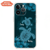 Custom Personalized Turtle Phone Case - Upto 6 Turtles - Case For iPhone, Samsung and Xiaomi - iPhone (updated for iPhone 16 Series) / 1 / iPhone 16 Pro Max