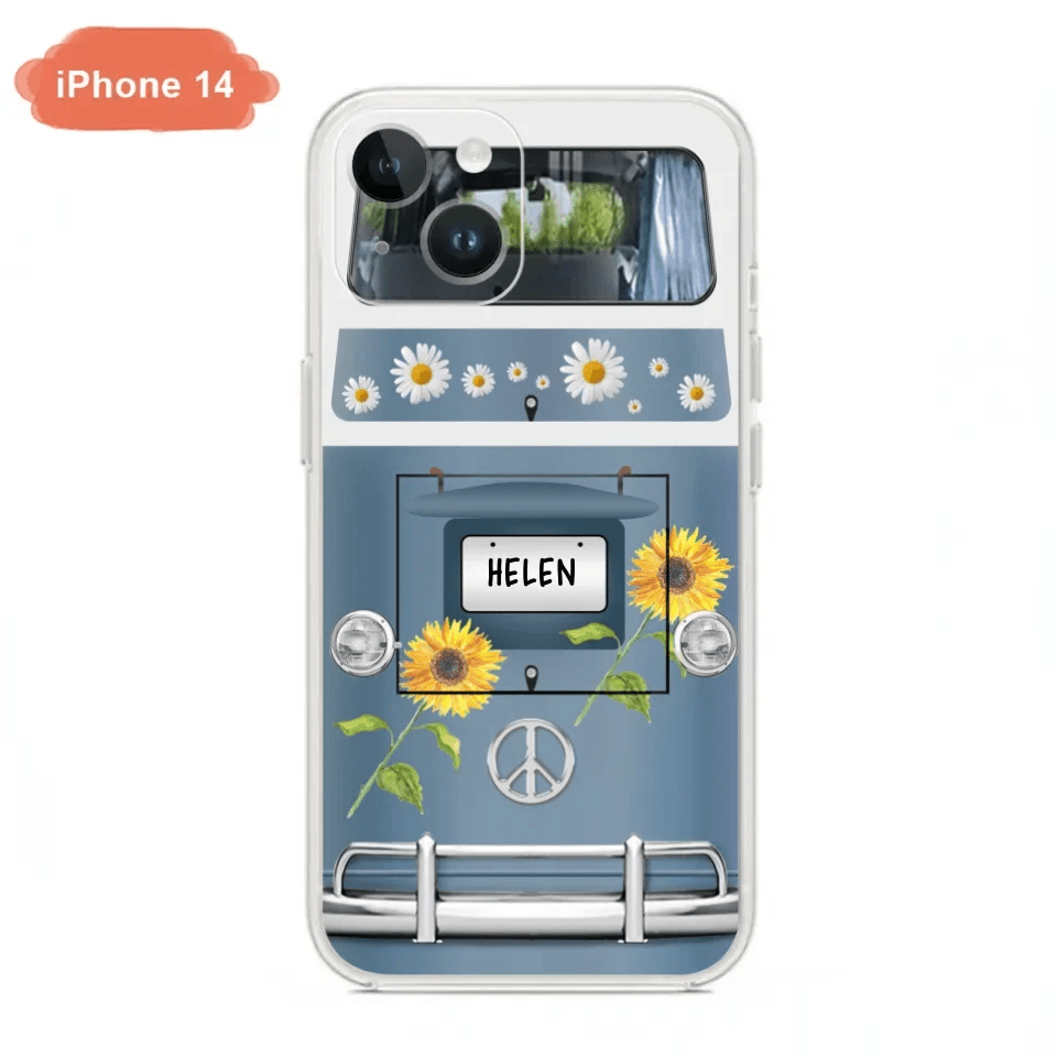 Custom Personalized Camper Van Phone Case - iPhone, Samsung and Xiaomi Phone Case - 8FA7PO