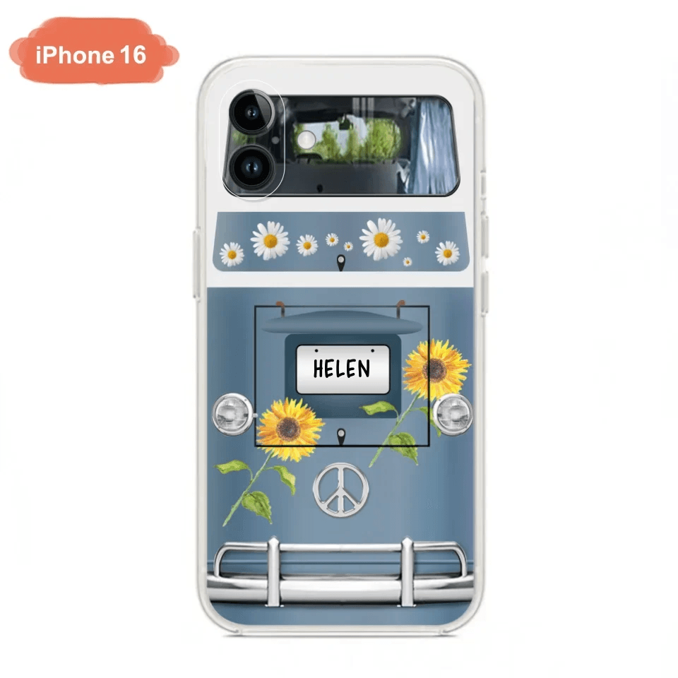 Custom Personalized Camper Van Phone Case - iPhone, Samsung and Xiaomi Phone Case - 8FA7PO