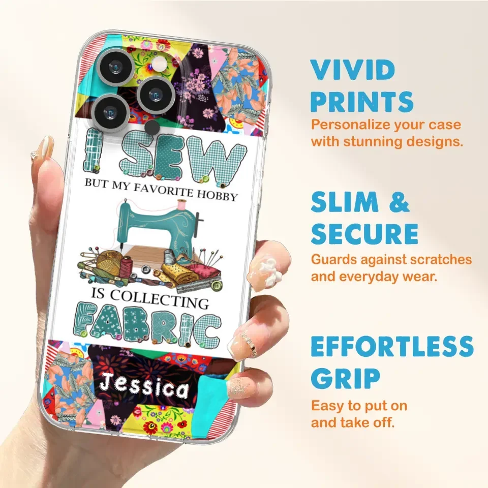 Personalized Sewing Phone Case - Phone Case For iPhone, Samsung and Xiaomi - 8WU8I3