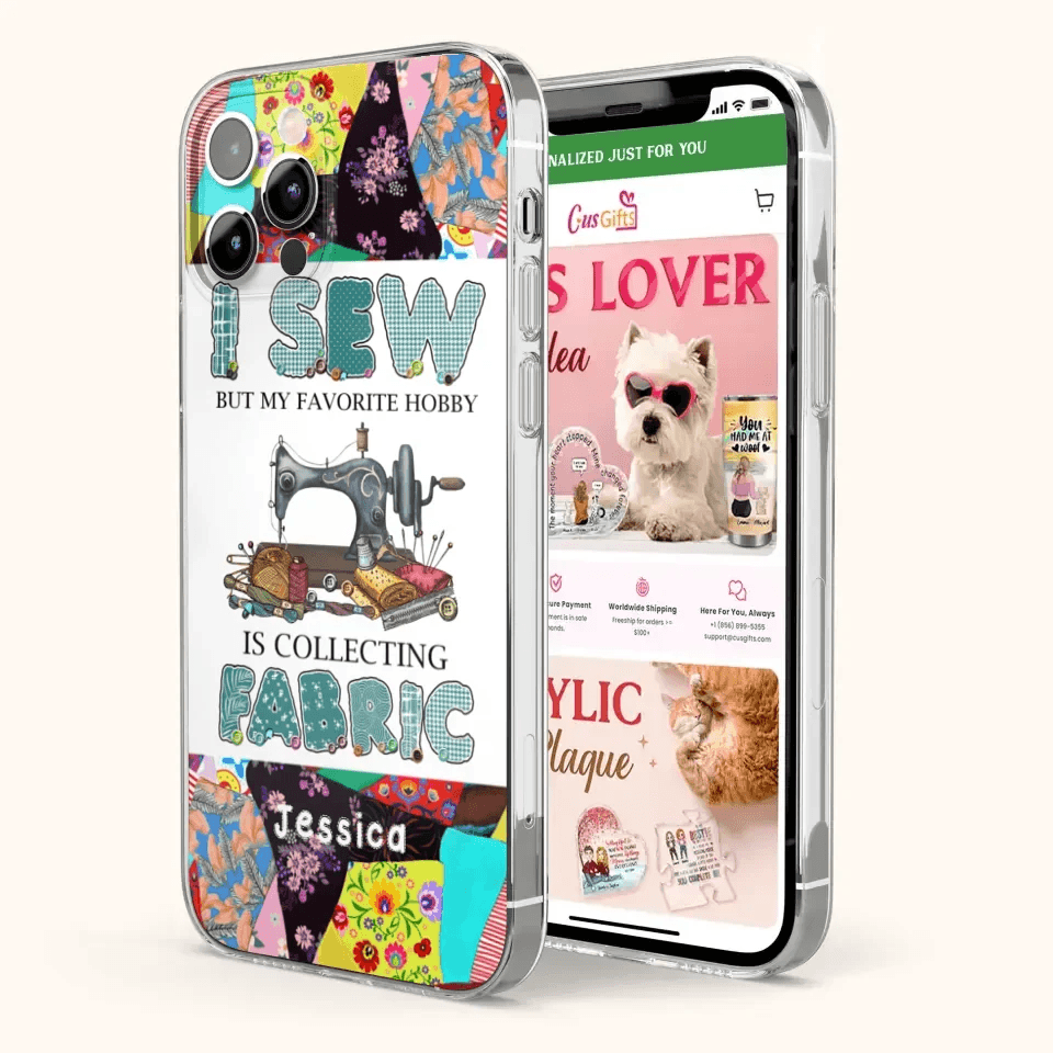 Personalized Sewing Phone Case - Case For iPhone, Samsung and Xiaomi - 8WU8I3