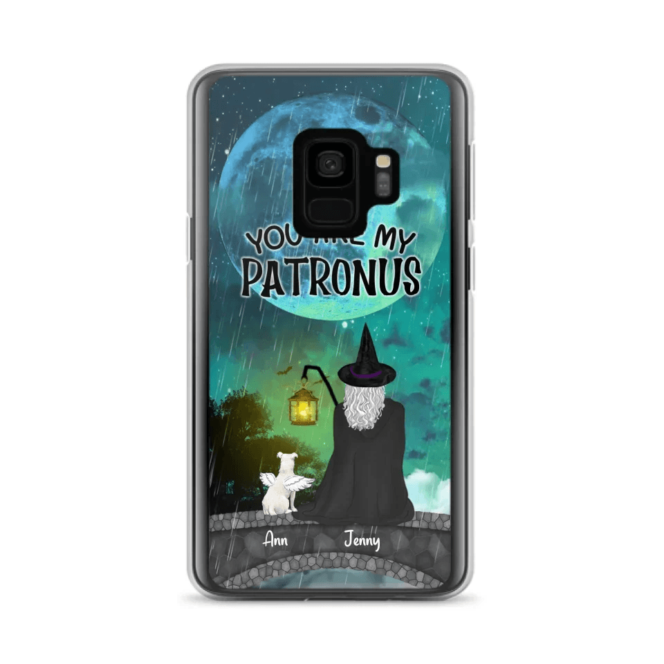 Personalized Witchy Phone Case - Up to 2 Girls and 4 Pets - You Are My Patronus - 4UM2XW