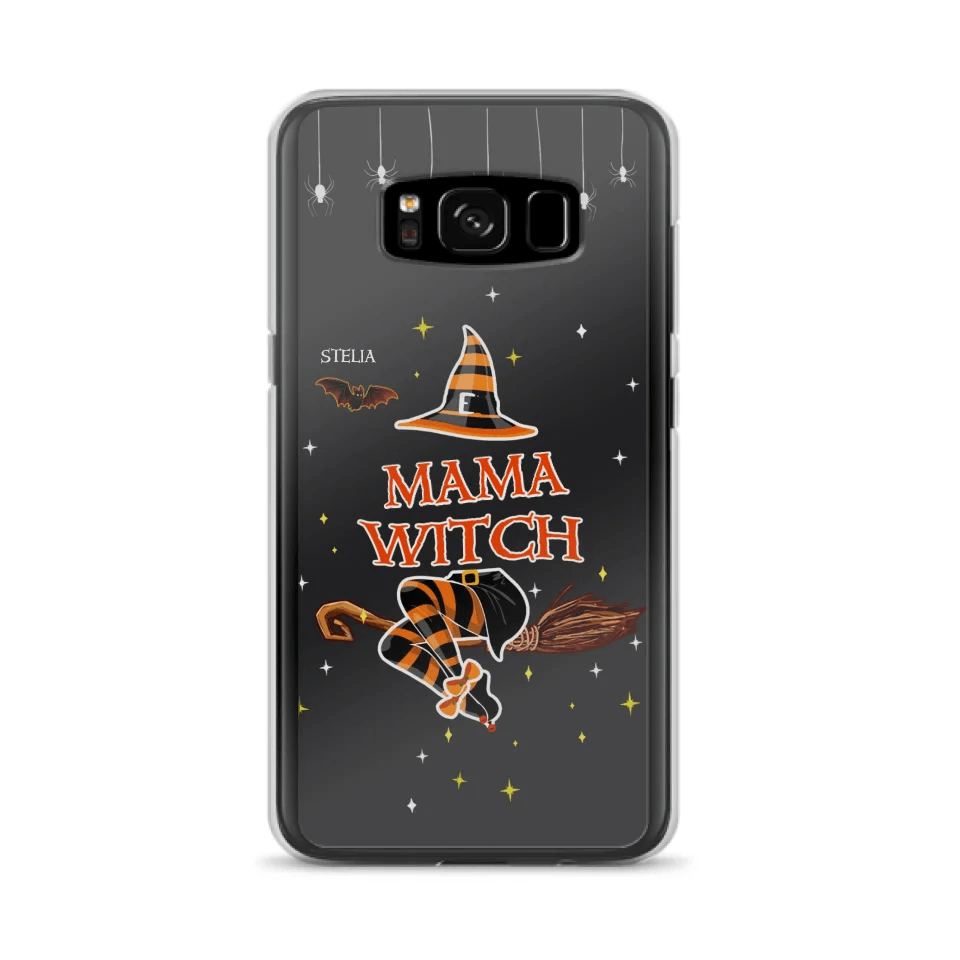 Custom Personalized Halloween Bat Phone Case - Upto 6 Bats - Case For iPhone And Samsung