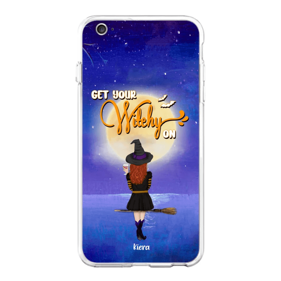 Custom Personalized Witchy Phone Case - Up to 4 Witches- Get Your Witchy On - Phone Case For iPhone, Samsung - OCEL9Z