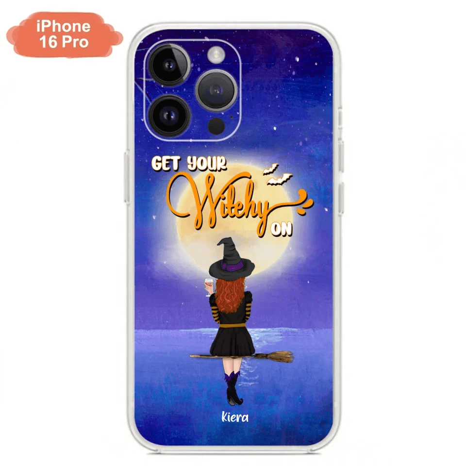 Custom Personalized Witchy Phone Case - Up to 4 Witches- Get Your Witchy On - Phone Case For iPhone, Samsung - OCEL9Z