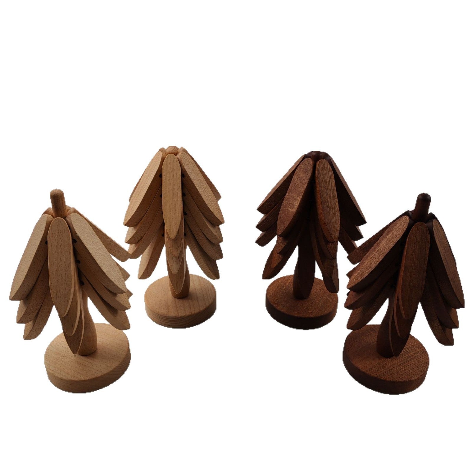 Dining mat cup mat wooden heat-resistant mat dining table decoration