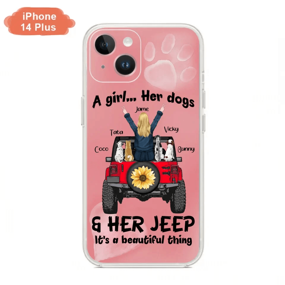 Personalized Dog Mom & Off-road Phone case - Case For Iphone and Samsung - 2OTN07