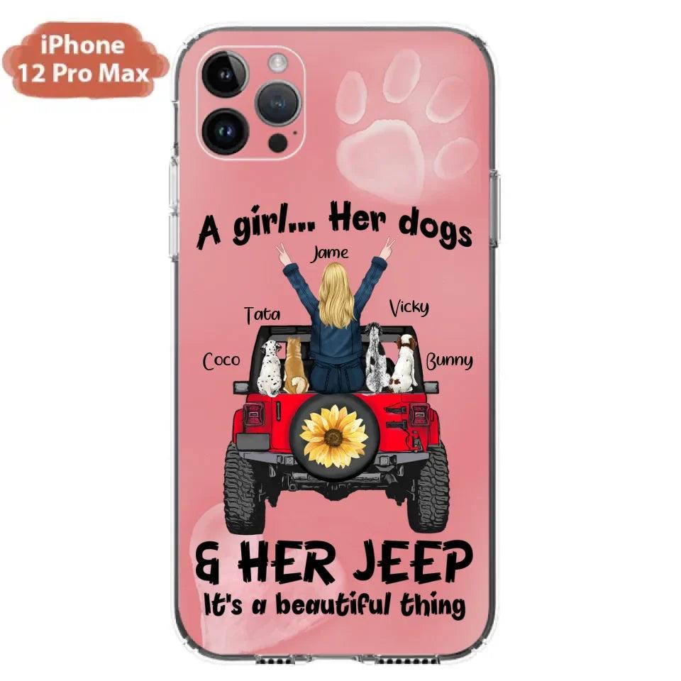 Personalized Dog Mom & Off-road Phone case - Case For Iphone and Samsung - 2OTN07