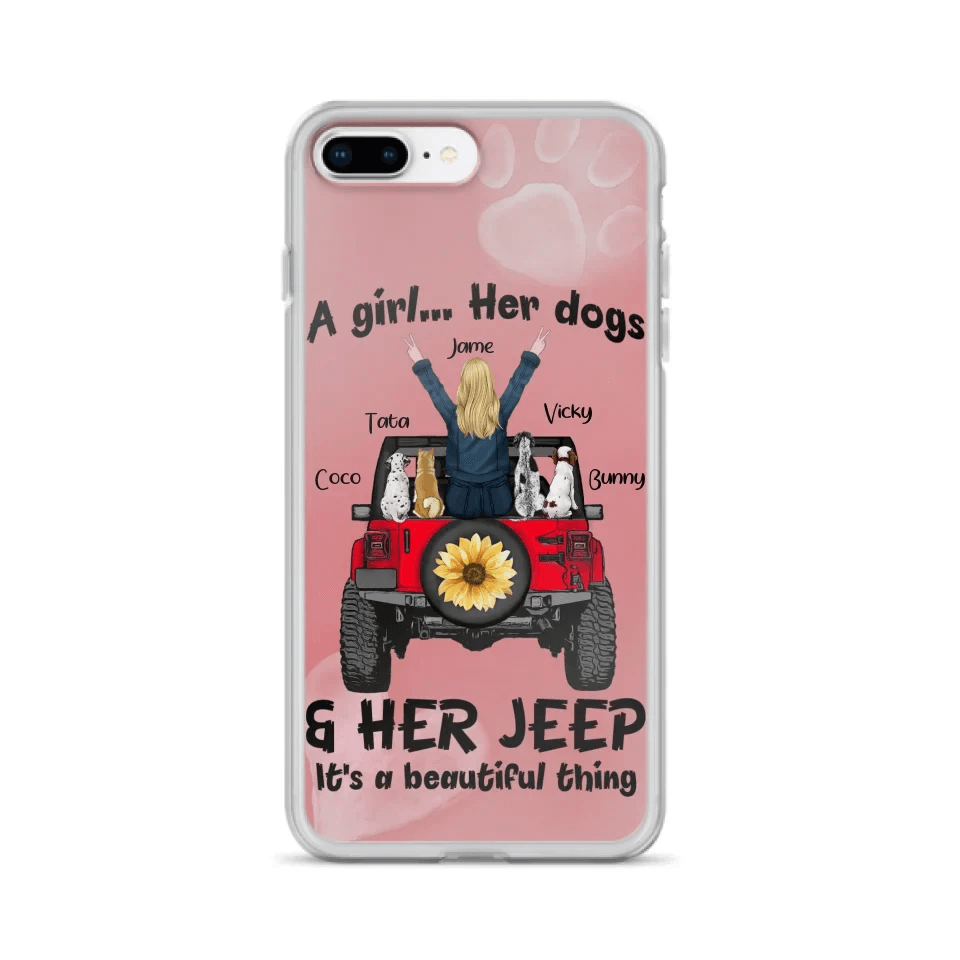 Personalized Dog Mom & Off-road Phone case - Case For Iphone and Samsung - 2OTN07