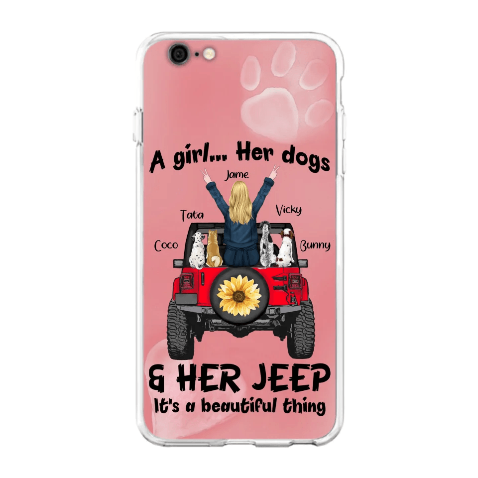 Personalized Dog Mom & Off-road Phone case - Case For Iphone and Samsung - 2OTN07