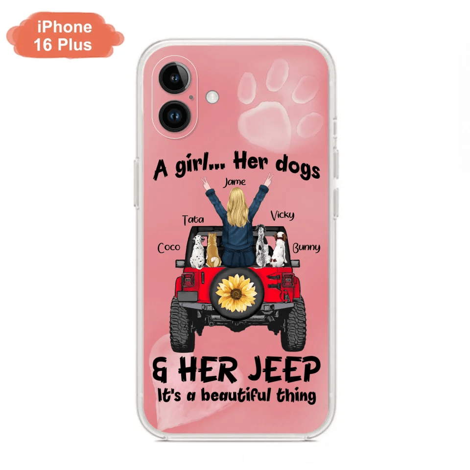 Personalized Dog Mom & Off-road Phone case - Case For Iphone and Samsung - 2OTN07