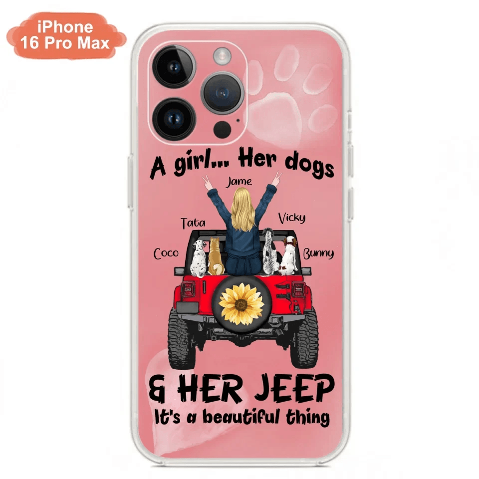 Personalized Dog Mom & Off-road Phone case - Case For Iphone and Samsung - 2OTN07