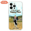 Custom Personalized Horse Riding Phone Case - You Are My Happy Place - Case Phone For iPhone And Samsung - iPhone (updated for iPhone 16 Series) / 1 / iPhone 16 Pro Max