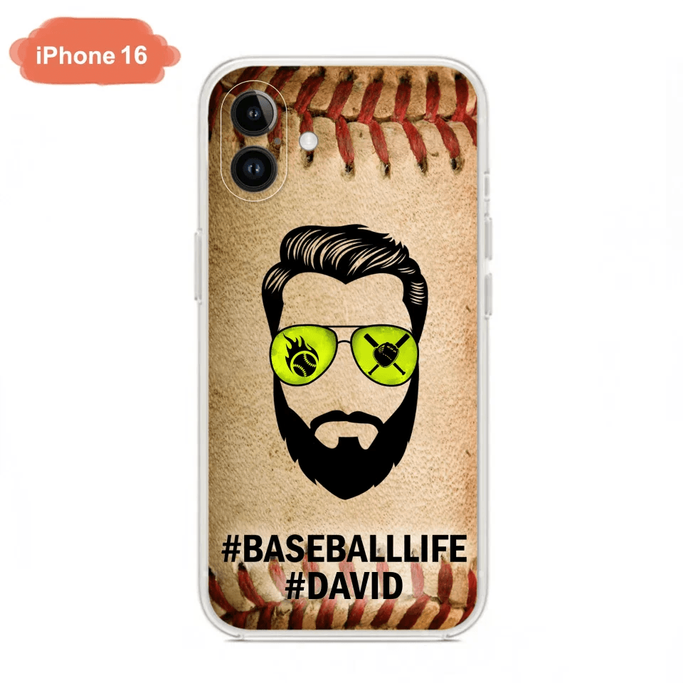 Custom Personalized Baseballlife Phone Case - Best Gift for Dads - For iPhone And Samsung - NTQYR8
