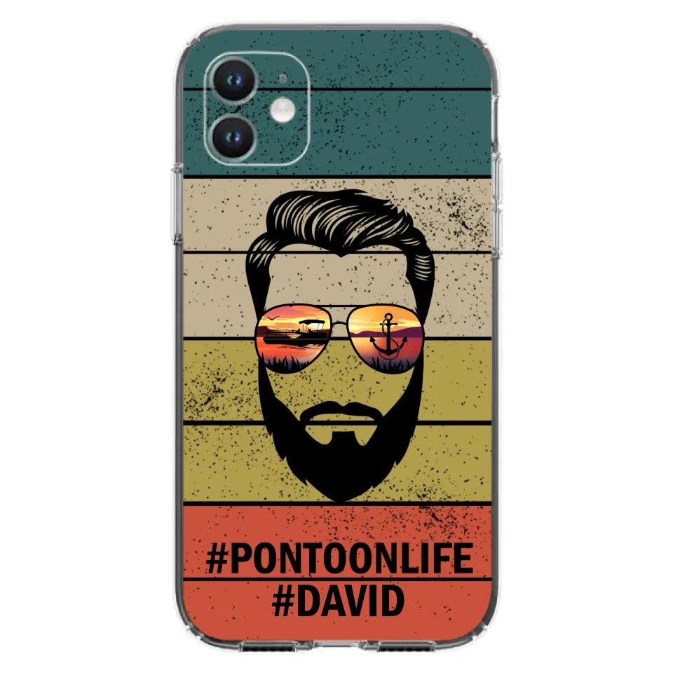 Custom Personalized Pontoonlife Phone Case - Best Gift for Dads - For iPhone And Samsung - NTQYR8